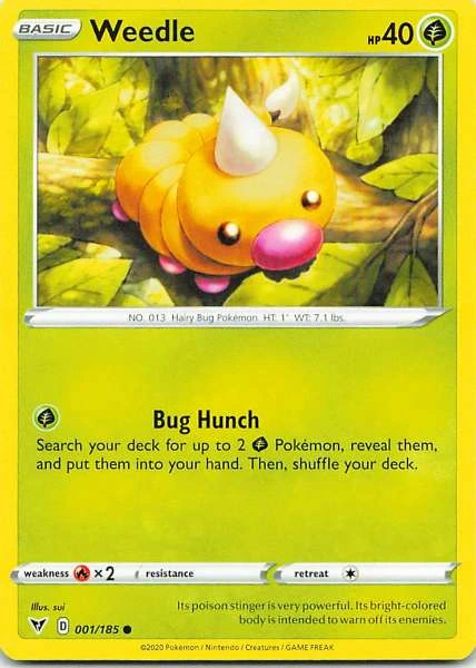 Weedle - Vivid Voltage #001/185