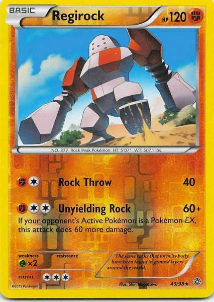 Regirock - Ancient Origins #40/98