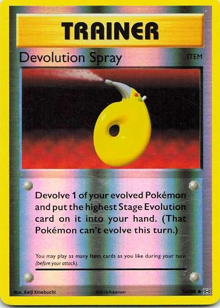 Devolution Spray - Pokémon Evolutions #76/108