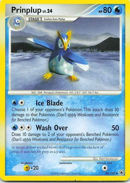 Prinplup - Great Encounters #44/100