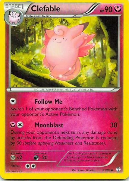 Clefable - Generations #51/83