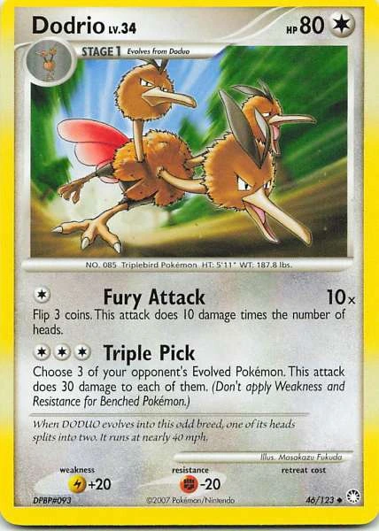 Dodrio - Diamond & Pearl #46/123