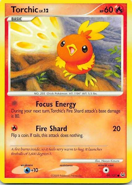 Torchic - Platinum #99/127