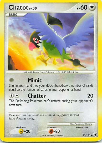 Chatot - Majestic Dawn #55/100