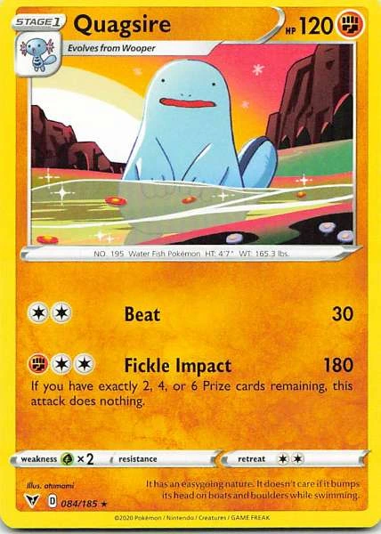 Quagsire - Pokémon Vivid Voltage #084/185