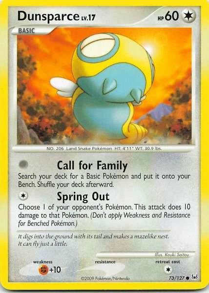 Dunsparce - Platinum #73/127