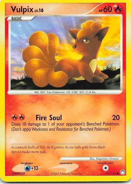 Vulpix - Secret Wonders #107/123