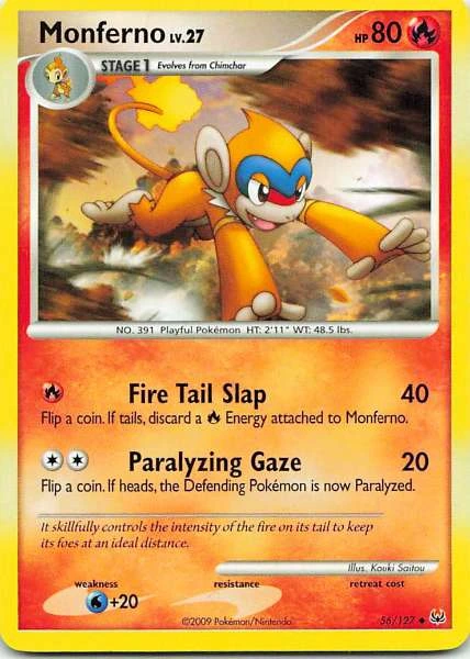 Monferno - Platinum #56/127