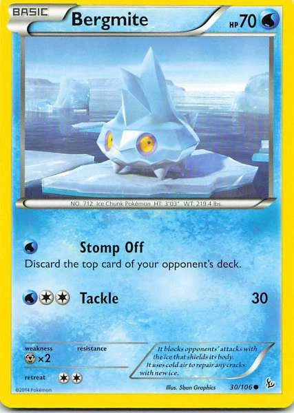 Bergmite - Furious Fists #30/106