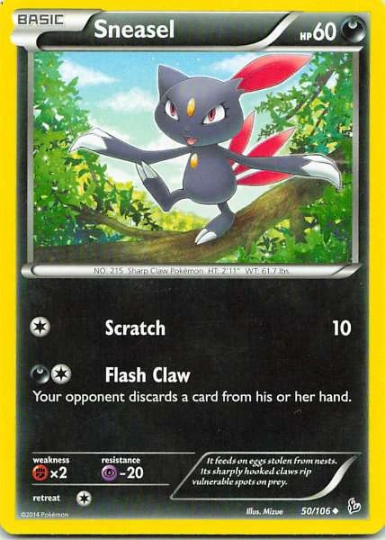 Sneasel - XY Flashfire #50/106