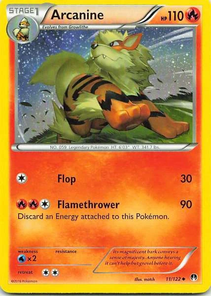 Arcanine - Pokémon Generations #11/122