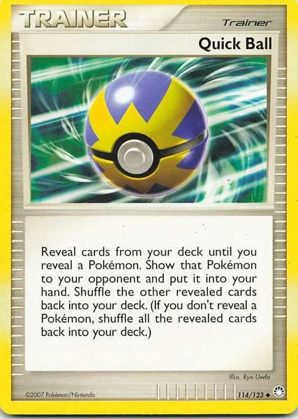 Quick Ball - Mysterious Treasures #114/123