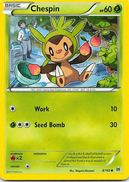 Chespin - XY—BREAKthrough #8/162