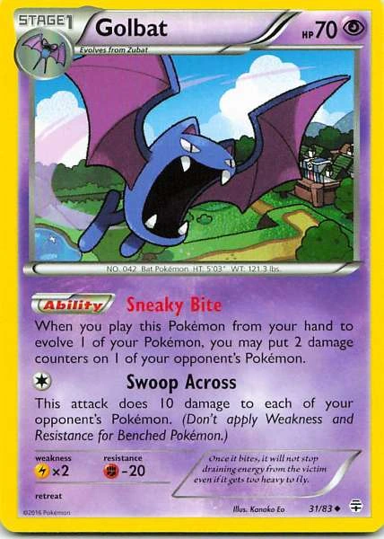 Golbat - Pokémon Generations #31/83
