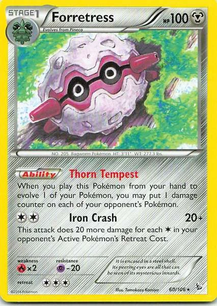 Forretress - XY Flashfire #60/106