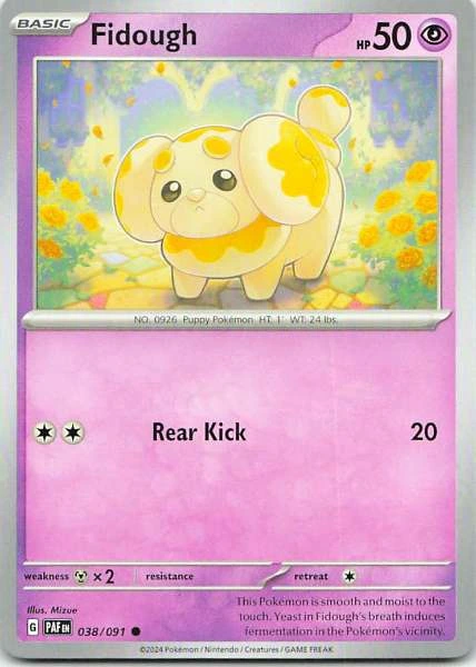 Fidough - Paldean Fates #038/091