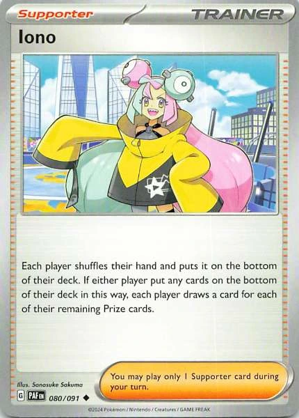 Iono - Paldean Fates #080/091