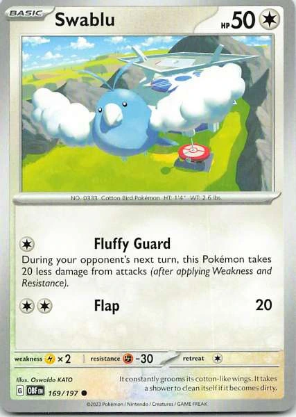 Swablu - Obsidian Flames #169/197