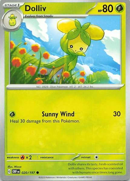 Dolliv - Obsidian Flames #020/197