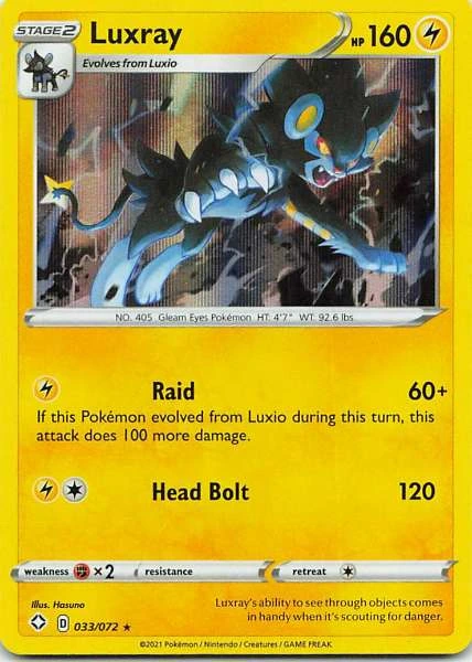 Luxray - Pokémon Shining Fates #033/072