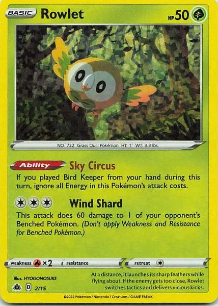 Rowlet - Pokémon GO #2/15