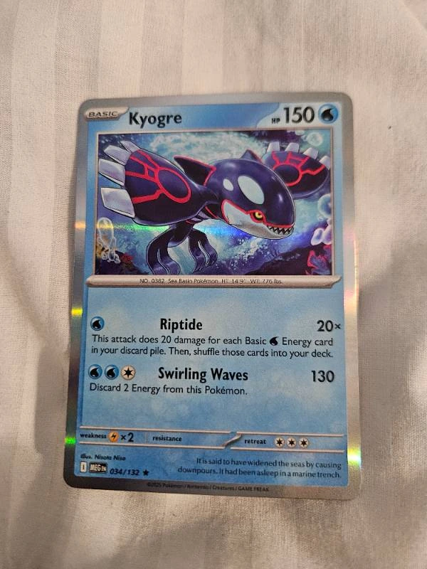 Kyogre - Pokémon Celebrations #034/132