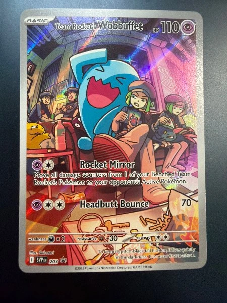 Team Rocket's Wobbuffet - Scarlet & Violet Promos #SVP EN 203