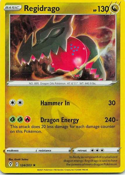 Regidrago - Evolving Skies #124/203