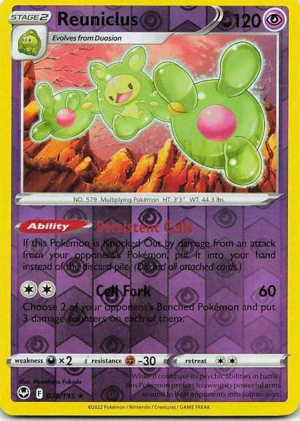 Reuniclus - Silver Tempest #078/195