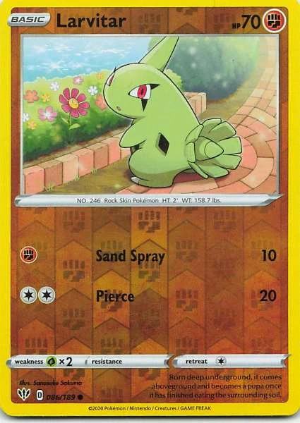 Larvitar - Vivid Voltage #086/189
