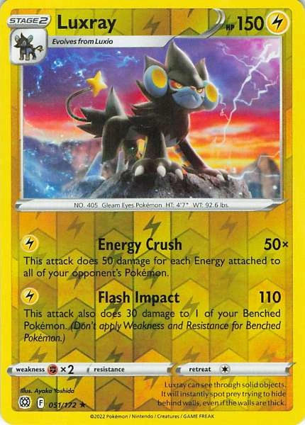 Luxray - Brilliant Stars #051/172