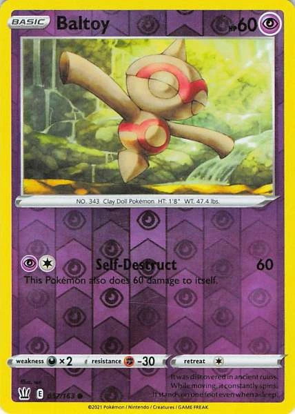 Baltoy - Battle Styles #057/163