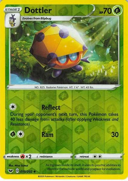 Dottler - Sword & Shield #018/202