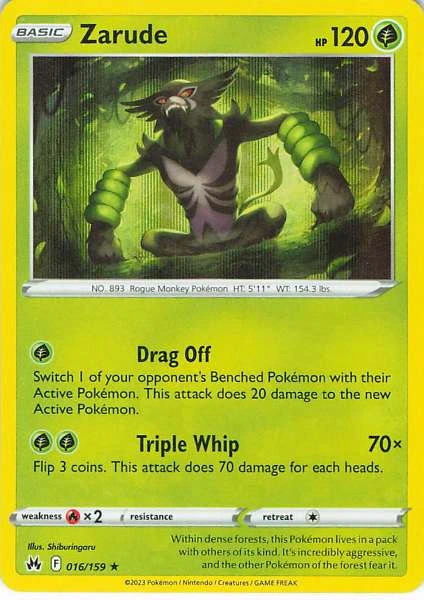 Zarude - Scarlet & Violet #016/159