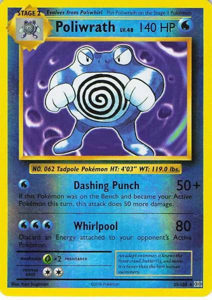 Poliwrath - Evolutions #25/108