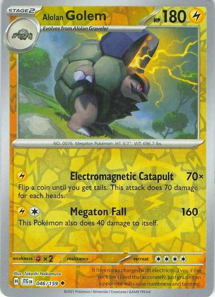 Alolan Golem - JTG #046/159
