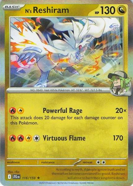 N's Reshiram - JTG #116/159