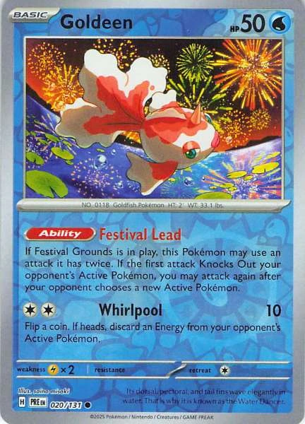 Goldeen - Prismatic Evolutions #020/131