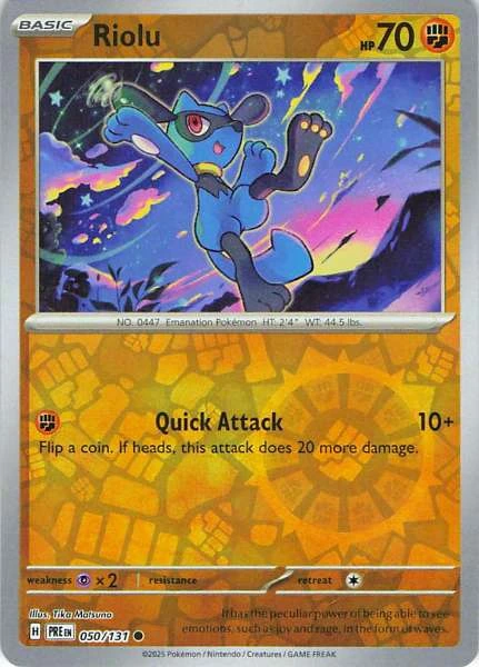 Riolu - Prismatic Evolutions #050/131