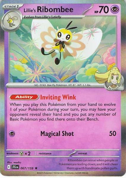 Lillie's Ribombee - Pokémon #067/159