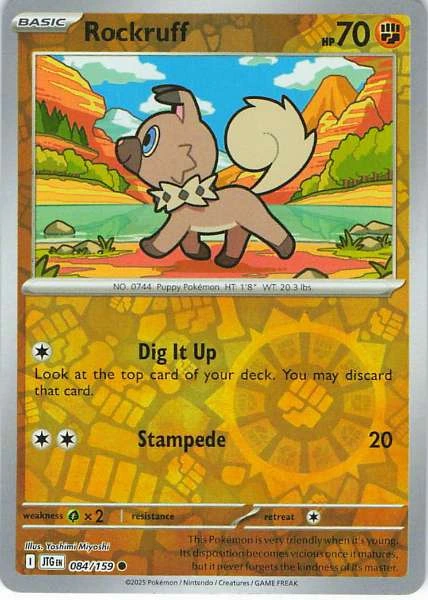 Rockruff - Pokémon #084/159