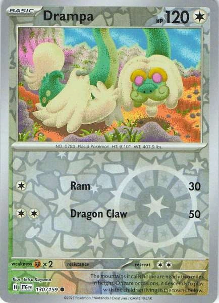 Drampa - Pokémon #130/159