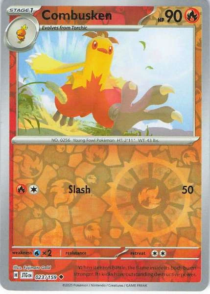 Combusken - Pokémon #023/159