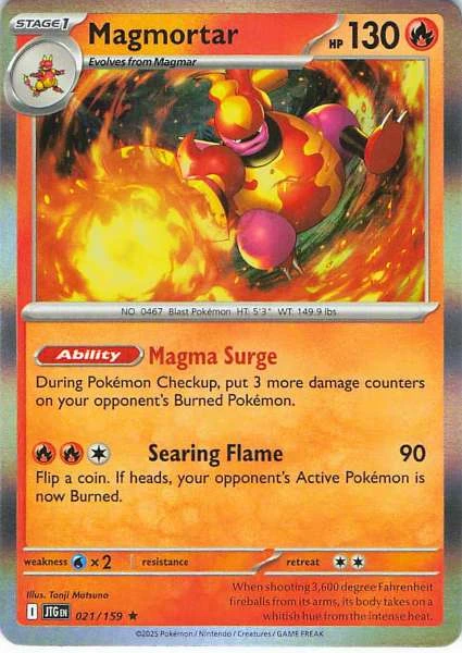 Magmortar - Pokémon #021/159