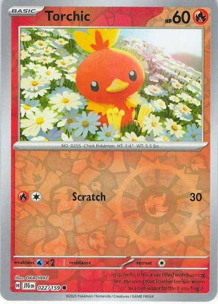 Torchic - Pokémon #022/159