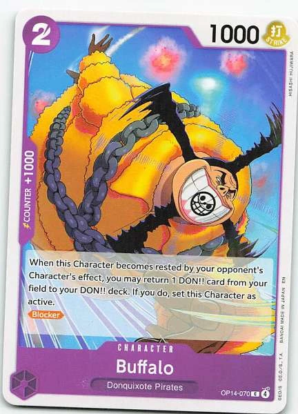 Buffalo - 2D Legends #OP14-070