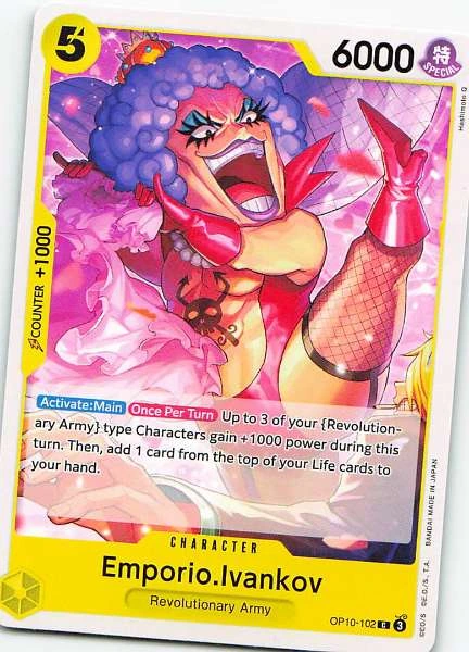 Emporio.Ivankov - One Piece Card Game #OP10-102