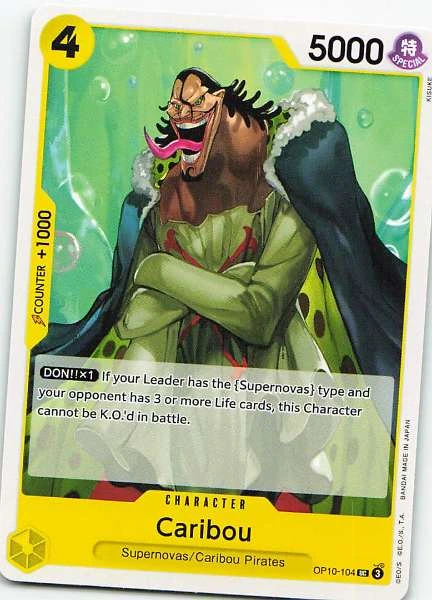 Caribou - One Piece Card Game #OP10-104