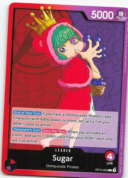 Sugar - One Piece Card Game #OP10-003