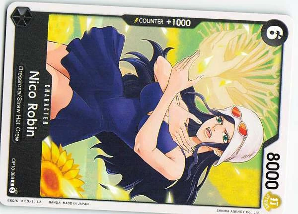 Nico Robin - One Piece Card Game #OP10-089